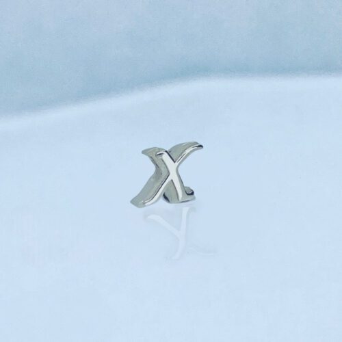 Verwisselbare los hanger Dames Sieraden Letter X