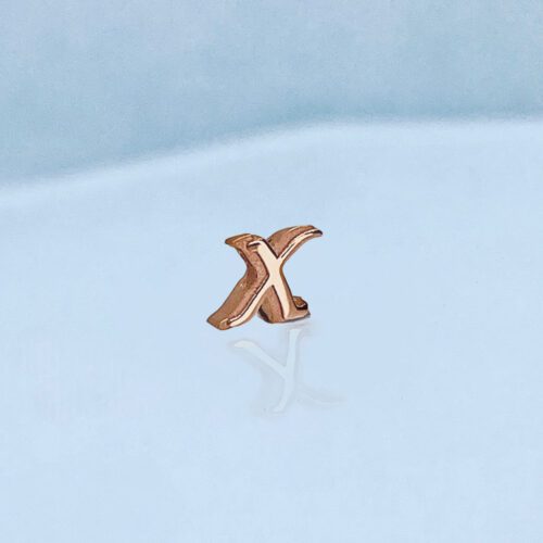 Verwisselbare los hanger Dames Sieraden Letter X