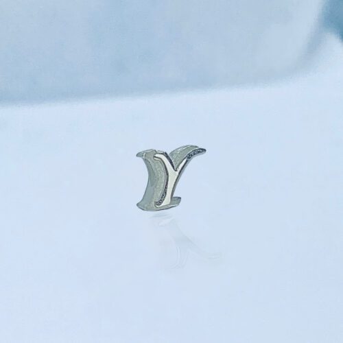 Verwisselbare los hanger Dames Sieraden Letter Y