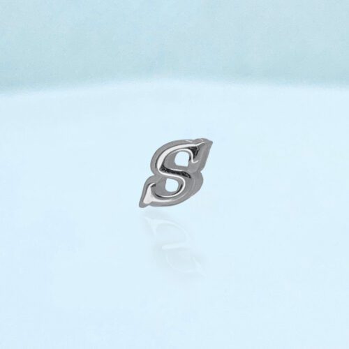 Verwisselbare los hanger Dames Sieraden Letter S