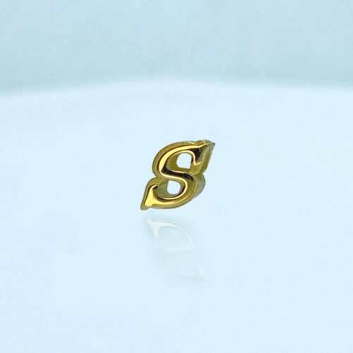 Verwisselbare los hanger Dames Sieraden Letter S