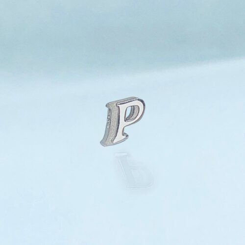 Verwisselbare los hanger Dames Sieraden Letter P