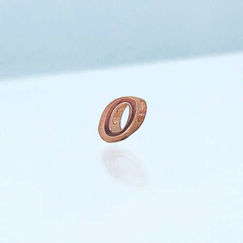 Verwisselbare los hanger Dames Sieraden Letter O