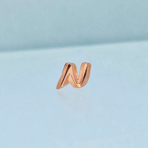 Verwisselbare los hanger Dames Sieraden Letter N