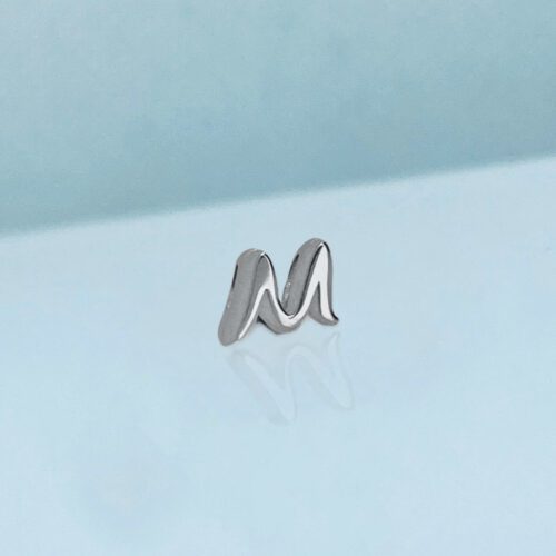 Verwisselbare los hanger Dames Sieraden Letter M