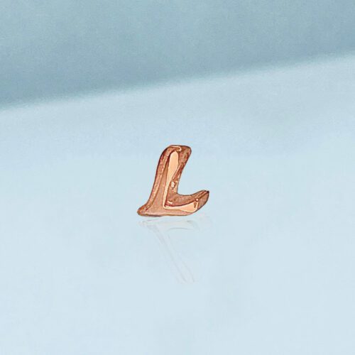 Verwisselbare los hanger Dames Sieraden Letter L