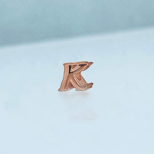 Verwisselbare los hanger Dames Sieraden Letter K