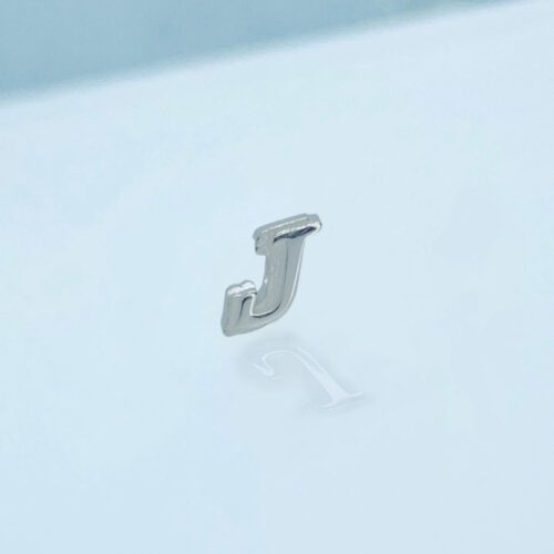 Verwisselbare los hanger Dames Sieraden Letter J