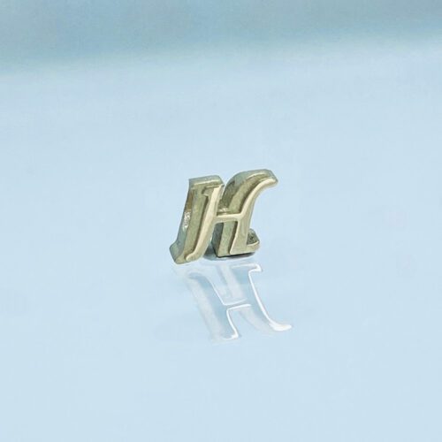 Verwisselbare los hanger Dames Sieraden Letter H