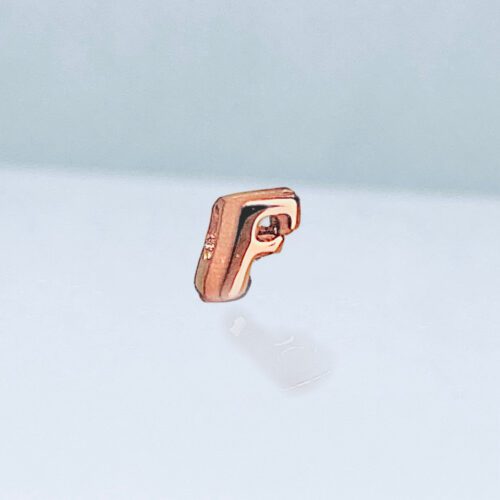 Verwisselbare los hanger Dames Sieraden Letter F