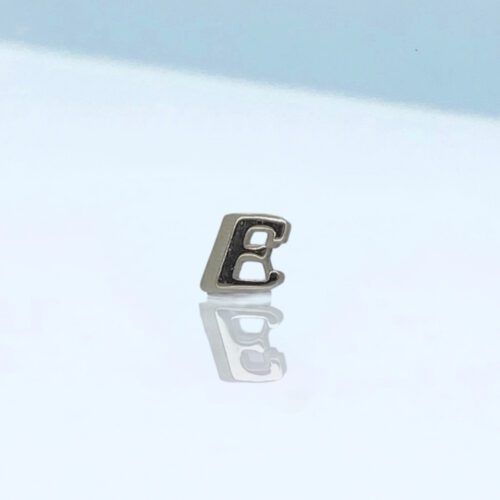 Verwisselbare los hanger Dames Sieraden Letter E