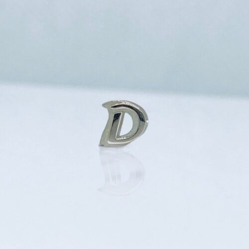 Verwisselbare los hanger Dames Sieraden Letter D