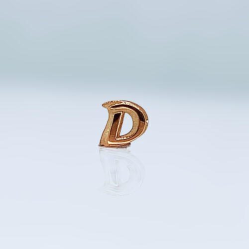 Verwisselbare los hanger Dames Sieraden Letter D