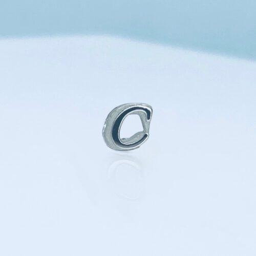 Verwisselbare los hanger Dames Sieraden Letter C