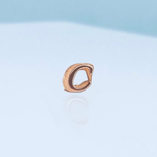 Verwisselbare los hanger Dames Sieraden Letter C