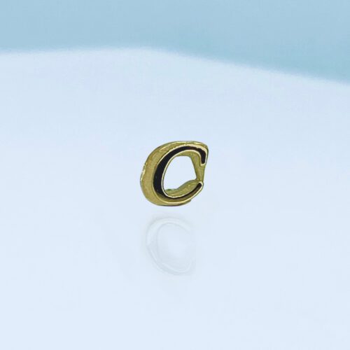 Verwisselbare loshanger Dames Sieraden Letter C