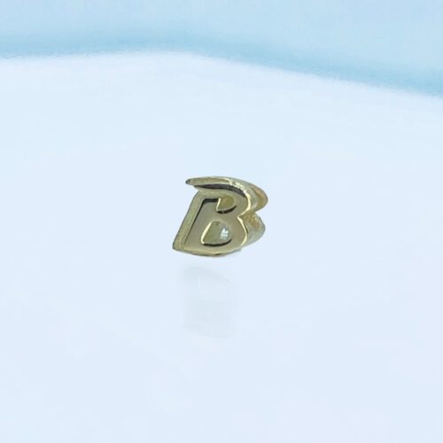 Verwisselbare los hanger Dames Sieraden Letter B